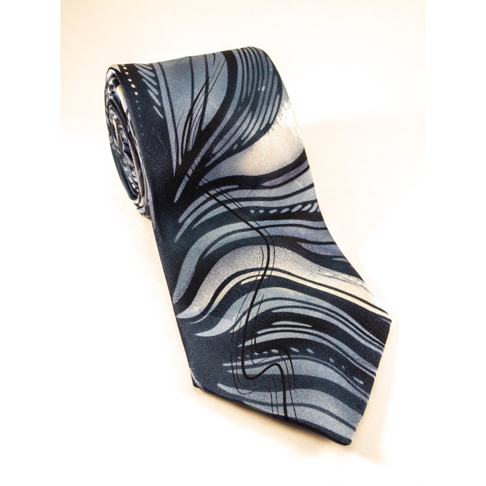 Vtg Jerry Garcia Rip Tide Collection 68, 100% Silk Tie, Wearable Art